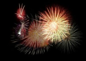 feu artifice japon